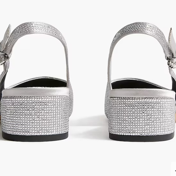 J.Crew Rhinestone Slingbacks - Picture 6 of 7
